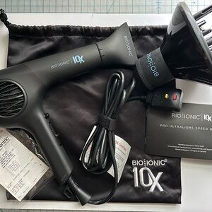 10X Black Hair Dryer Ultralight